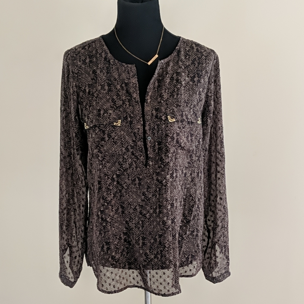 Sheer blouse